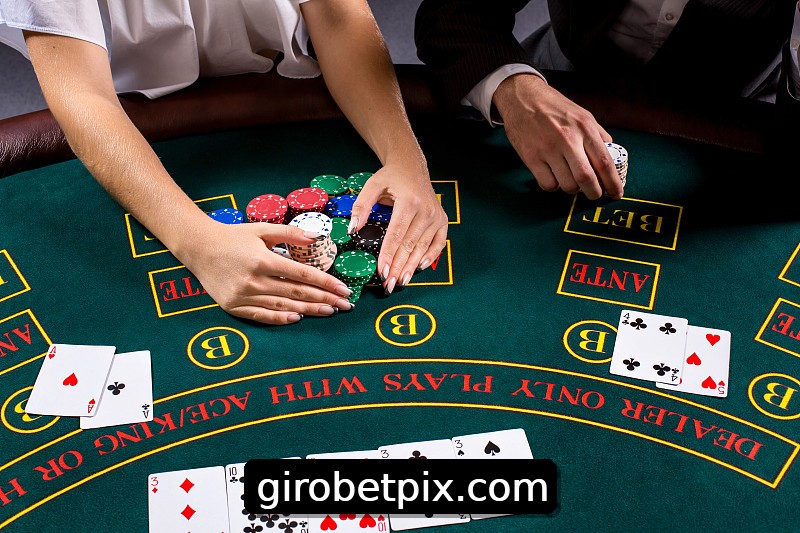 Mesa de Blackjack girobet